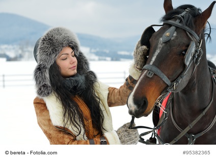 Reiten im Winter - Tipps und Ratschläge damit Mensch und Pferd gesund bleiben.